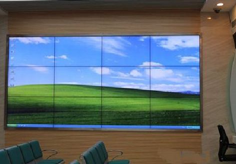 黄山液晶拼接屏的另类用法。